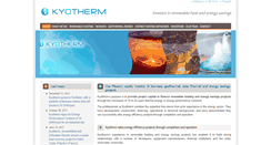 Desktop Screenshot of kyotherm.com