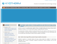 Tablet Screenshot of kyotherm.com